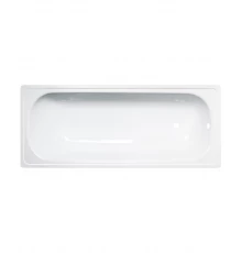 ANTIKA Ванна стальная 130x70x40 cм. с опорной подставкой, с рантом, белая орхидея, ВИЗ