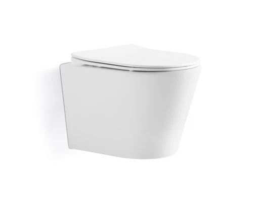 Унитаз подвесной IBERICA BLANCA BURGOS MINI Tornado белый (IB.BRM.234.1B1)