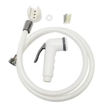 Набор для биде. Лейка для биде, шланг ПВХ 120 см, держатель для лейки.., СЛАВЕН