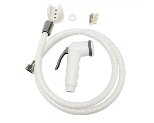 Набор для биде. Лейка для биде, шланг ПВХ 120 см, держатель для лейки.., СЛАВЕН