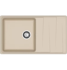 GRANFEST Мойка композит LEVEL , GF-LV-860L, чаша+крыло 860*500, кашемир