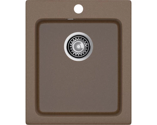 GRANFEST Мойка композит PRACTIK  GF-P--505  1-чаш. 427*505 мм  терракот арт.GF-