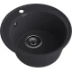 GranFest QUARZ (ECO-08) Мойка чаша D=480мм (черный)