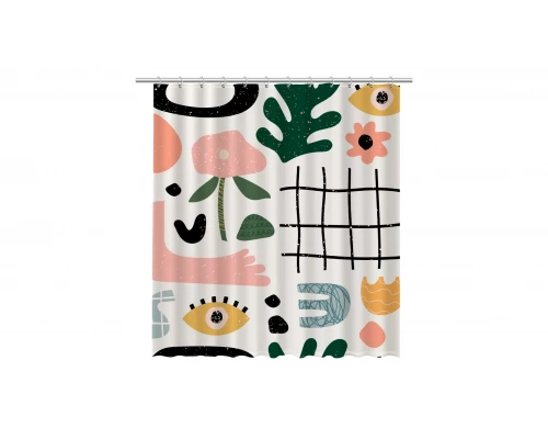 Штора для ванной Fixsen Summer FX-2506