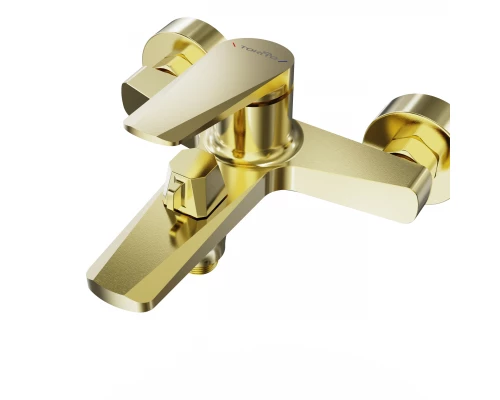 Смеситель для ванны TOKITO KIN брашированное золото (TOK-KIN-1014)