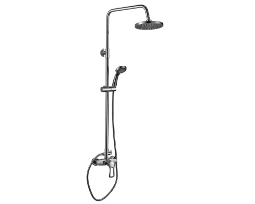 T40 Смеситель для душа, без излива с верх.лейкой 'Троп.дождь', р/ОД, хром, ROS, T40-45