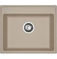 GRANFEST Мойка композит VERTEX, GF-V-580, чаша 580*500, песочный