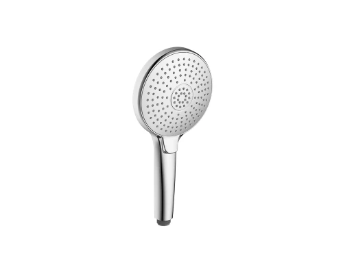 Лейка душевая круглая 3-функциональная диам.124х257 мм, хром, блистер, LM,  LM8117C