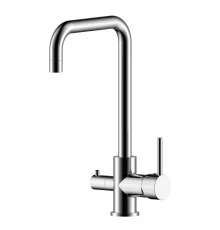 Z35 Смеситель для кухни, выс.пов.излив 196мм фильтр воды,  р/ОД, хром, ROS, Z35-29