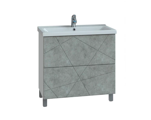 Тумба под раковину VIGO Geometry 80 напольная бетон (025 бетон)
