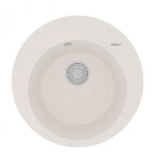 Кухонная мойка Lemark SULA 500 врезная круглая из кварцгранита, Жасмин 