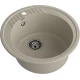 GRANFEST Мойка композит RONDO GF-R--520   D=520 мм   топаз арт.GF-
