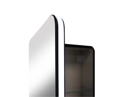 Зеркало-шкаф Eltoro black LED 360х1560