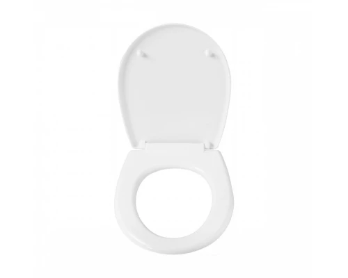 LYRA (DINO) Сиденье с крышкой дюропласт, хром. петли. JIKA