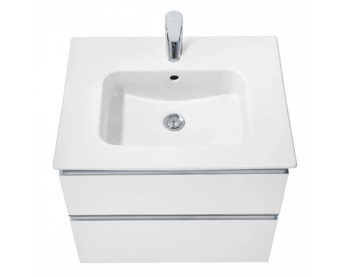 GAP Тумба под раковину GAP 60, белый глянец, 2 ящ., ROCA