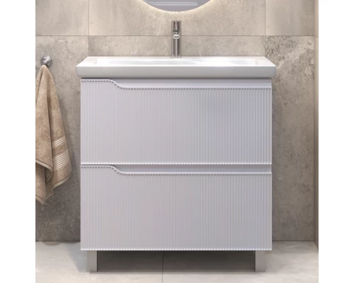 Тумба под раковину VIGO Neo 80 напольная белый (329)