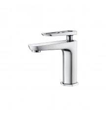 Prizma Смеситель для раковины, монолит.излив 126мм, р/ОД, хром, LM, LM3906C