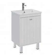 Тумба Lemark ROMANCE 60 см под 1 раковину, подвесная/напольная, 2-х дверная, цвет корпуса, фасада: Б