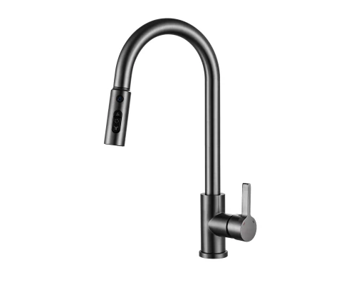 Смеситель для кухни TOKITO AISAI вороненая сталь (TOK-AIS-1023GM)