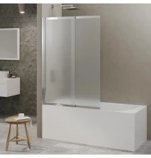 Душевая шторка RIVER S Slider 980 матовое стекло, BERGES