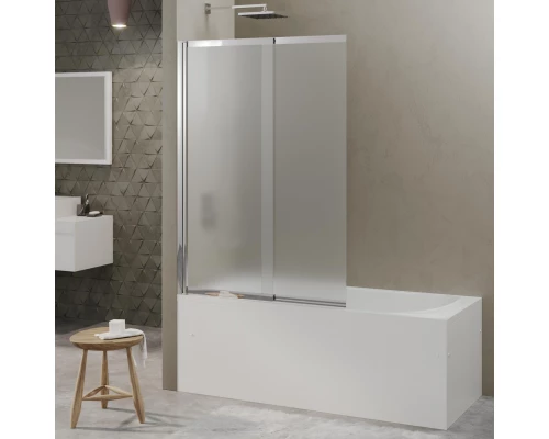 Душевая шторка RIVER S Slider 980 матовое стекло, BERGES