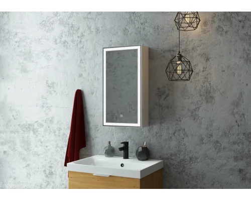 Зеркало-шкаф Allure LED 350х650 левый