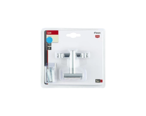 Крючок двойной FIXSEN Lux Chrome (FX-15005A)