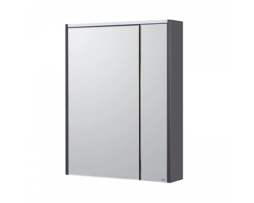 RONDA Зеркальный шкаф 60, белый глянец/серый матовый, ROCA