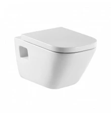 GAP Чаша подвесного унитаза, белая.  ROCA