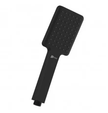 Лейка душевая 1-функциональная 86х258мм, черный, блистер, LM, LM8124BL