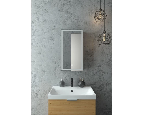 Зеркало-шкаф Allure LED 350х650 левый