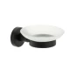 Мыльница стекло черная FIXSEN Comfort Black (FX-86008)