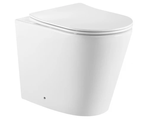 Унитаз приставной IBERICA BLANCA BURGOS ALTO Tornado белый (IB.BRA.334.1B1)