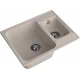 GranFest QUARZ (ECO-09) Мойка 1.5-чаш. 620*480 (песок)