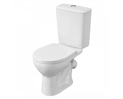 Унитаз-компакт "Орион" косой выпуск, с кнопочной арматурой и сиденьем SANTERI