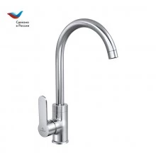 КОТТЕДЖ Смеситель для мойки с высоким изливом, одноручный, СЛАВЕН, Ф22