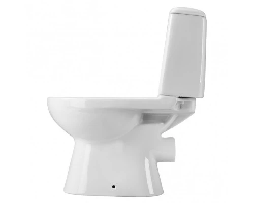 ЦЕЗАРЬ Унитаз-компакт, 2-режимная арматура (Oliveira), сиденье дюропласт Soft-close, Clip up (тонкое