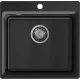 GRANFEST Мойка композит LEVEL, GF-LV-510, чаша 510*500, черный