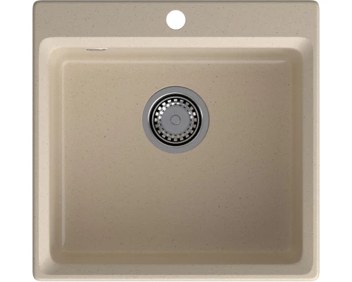 GRANFEST Мойка композит LEVEL, GF-LV-510, чаша 510*500, кашемир