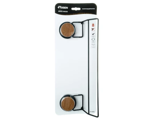 Полотенцедержатель трубчатый 2-ой FIXSEN Magic Wood (FX-46002)