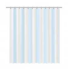 Шторка для ванной Fixsen Vafel, голубая FX-5020C