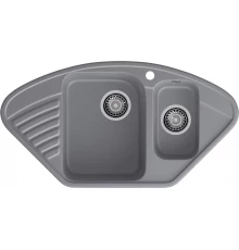 GranFest QUARZ (ECO-14) Мойка угл.1,5 чаш. 930*500 (темно-серый)