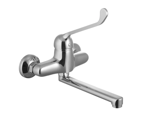 Project Смеситель для кухни, пов.излив 200мм на стену локтевой, р/ОД, хром, LM, LM4611C