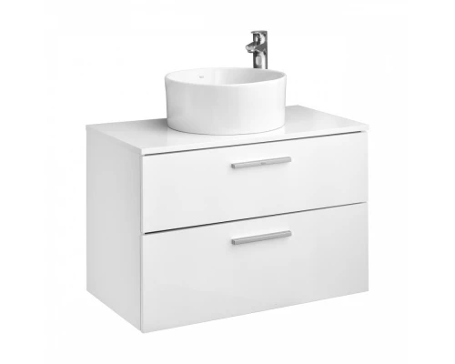 VICTORIA Тумба под раковину VICTORIA 80, 2 ящика, белый гл., ROCA
