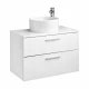 VICTORIA Тумба под раковину VICTORIA 80, 2 ящика, белый гл., ROCA