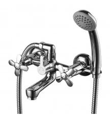 Partner Смеситель для ванны, монолитный излив 152мм держ.на теле, р/ДВ, хром, LM, LM6542C