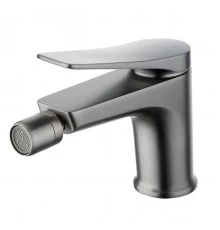 Bronx Смеситель для биде, пов.аэратор135мм дон.клап.Click/Clack,р/ОД, графит, LM, LM3708GM