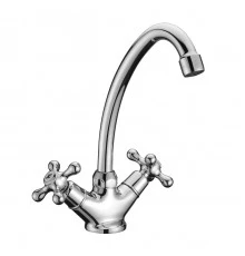 Standard Смеситель для кухни, выс.пов.излив 143мм, р/ДВ, хром, LM, LM2104C
