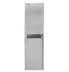 Встраиваемая установка с , диспенсером для бумажных листов, дозатором мыла 12020.S 1375*365*160, шт