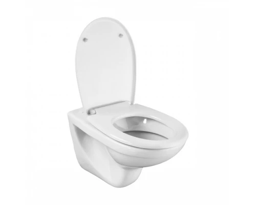 LYRA (DINO) Сиденье с крышкой дюропласт, хром. петли. JIKA